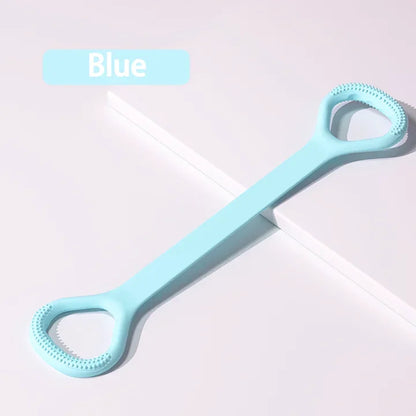 8-Shaped Stretcher for Home Fitness, Back Shaping,Elastic Band with Open Shoulder and Back Stretching Band for Shoulder Exercise