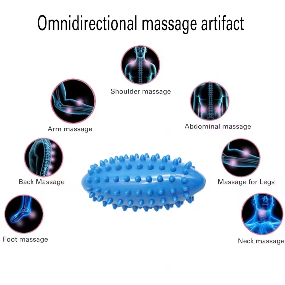 Julyfit Wholesale PVC Hedgehog Balls Sea Cucumber Fascia Relaxation Balls Portable Spike Release Massager