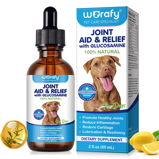 Worafy OEM Dog Joint Health Supplement with Glucosamine Chondroitin MSM for Daily Mobility Support